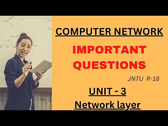 Important questions | Computer Networks | Unit - 3 #jntu