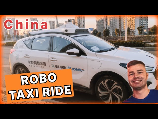 Autonomous Driving in Action - Robo-Taxi Ride in Shanghai China