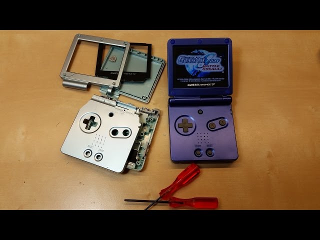 Gameboy Advance SP Aftermarket Shell Replacement