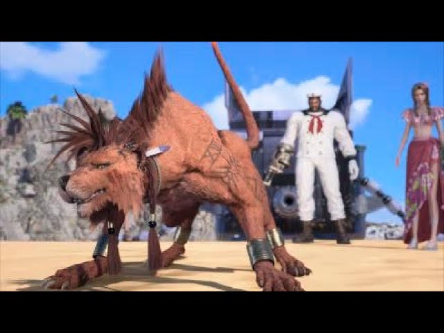 FINAL FANTASY 7 REBIRTH: Red XIII being the only one with common sense