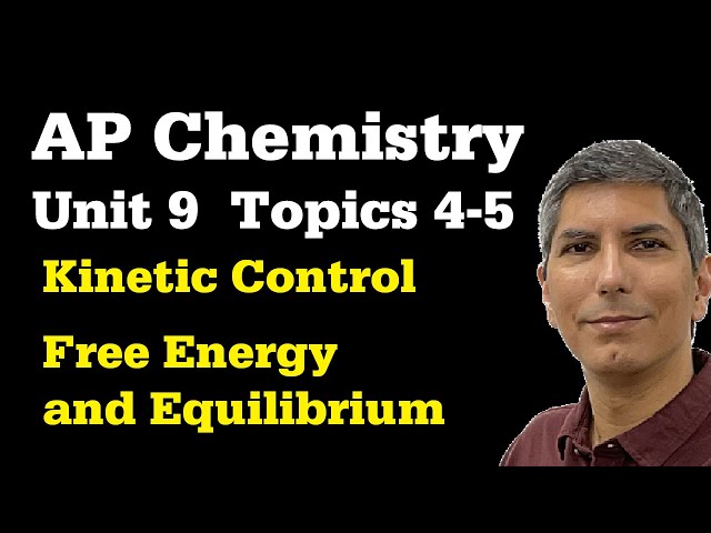Kinetic Control - ΔG and the Equilibrium Constant - AP Chem Unit 9, Topics 4-5
