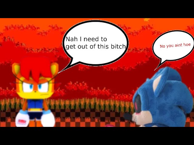 SONIC.EXE THE DISASTER ROBLOX {With commentary but stupid commentary}