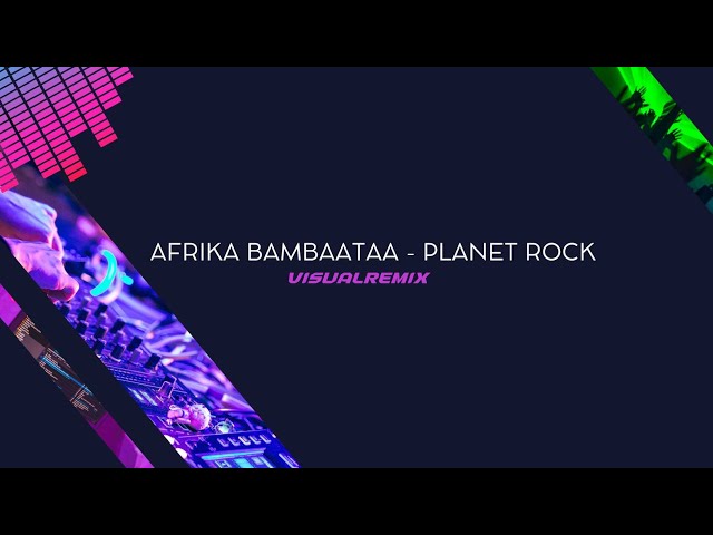 Afrika Bambaataa - Planet Rock [VRemix]✔️✔️⚡