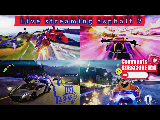 touch drive off mode 2021🔥 | live steraming asphalt 9| playing on iOS