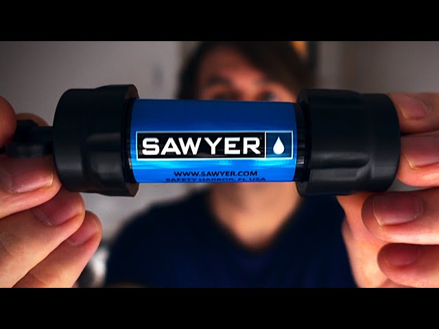 Приобрёл новый фильтр для очистки воды в мотопутешествии SAWYER mini, бонусом к видео лайфхак