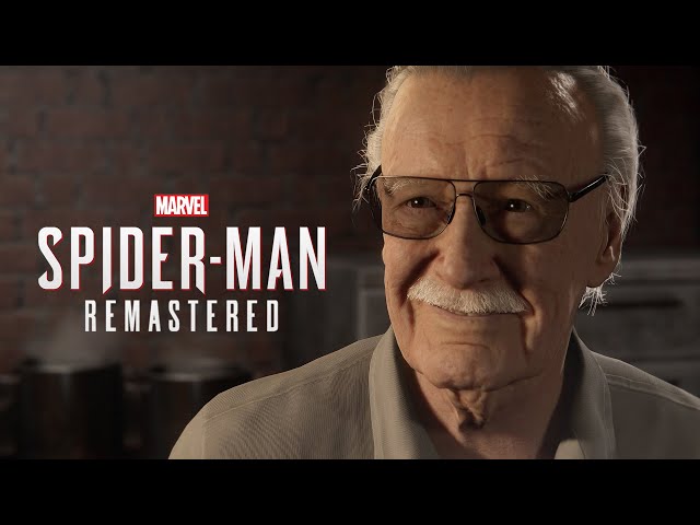 Stan Lee Cameo in Marvel's Spider-Man Remastered PC (4K/60FPS)