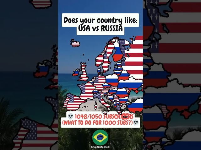 🇺🇸🇷🇺 Does your country like USA or RUSSIA??