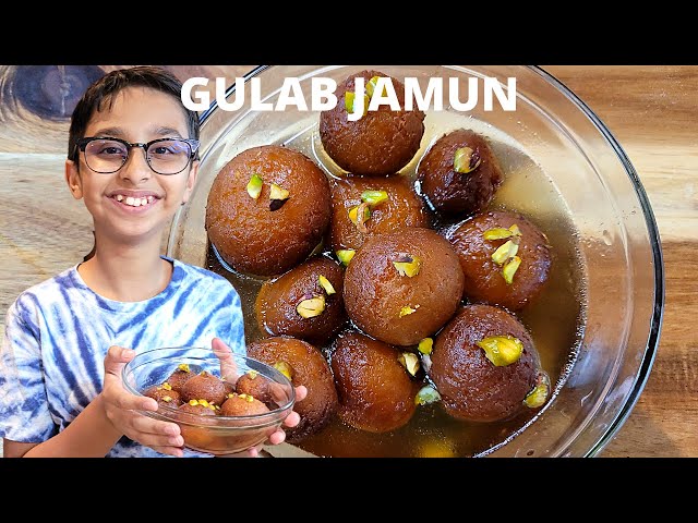 How To Make Easy And Quick Gulab Jamun Recipe With Milk Powder | Easy Homemade Gulab Jamun Recipe