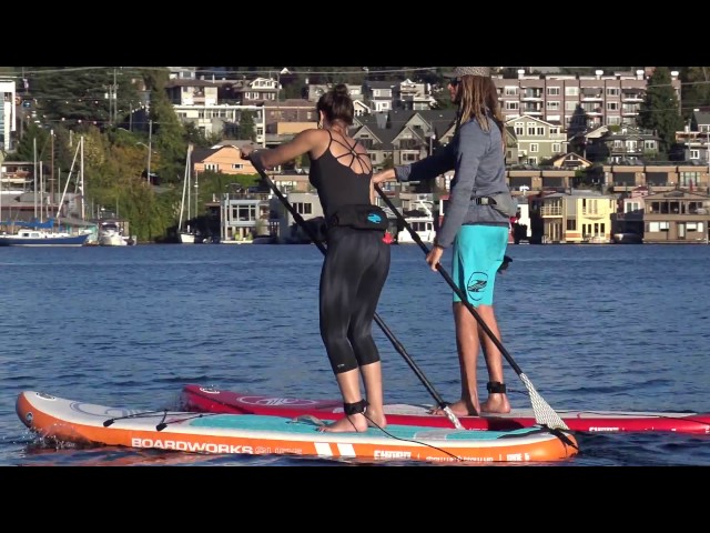 Urban Adventure on inflatable SUP's