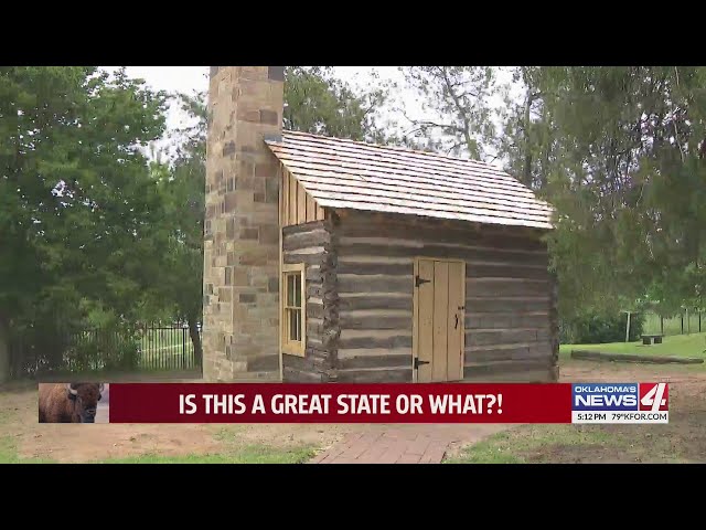From Cleveland to Enid: This Cherokee Strip log cabin is moved more than a century after constructio
