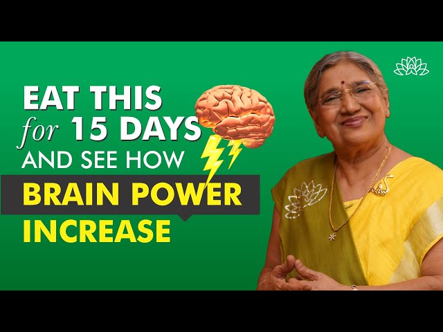 Boost Brain In 15 Days | Best Food To Boost Your Brain and Memory | Food For Brain | Dr. Hansaji