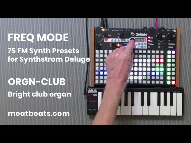 Freq Mode [Deluge] - 75 FM Synth Presets for Synthstrom Deluge