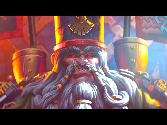 All Chaos Dwarfs Campaign Cinematics. Total War Warhammer 3