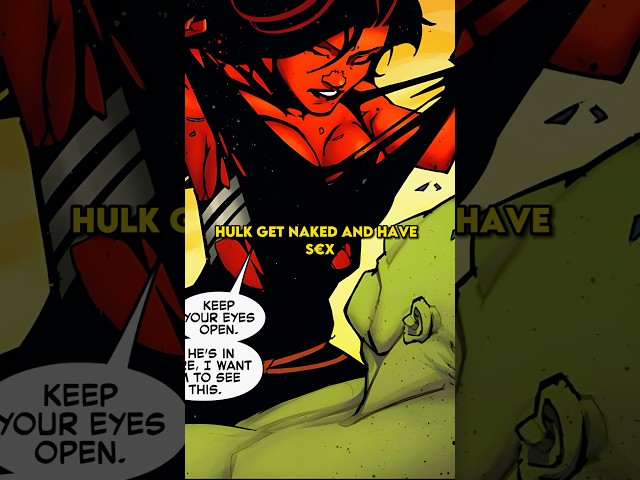 Hulk CLAPS Red She-Hulk in Public 😳 | #hulk #marvel #comics #shorts