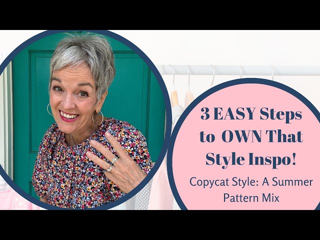 3 EASY Steps to OWN That Style Inspo! Copycat Style--Summer Pattern Mix