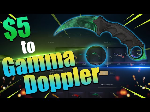 I Went From $5 to a Karambit Gamma Doppler?! | KeyDrop CSGO Gambling | AnoN