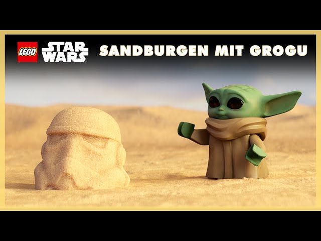 Sandburgen mit Grogu | Endlich Sommer | LEGO Star Wars