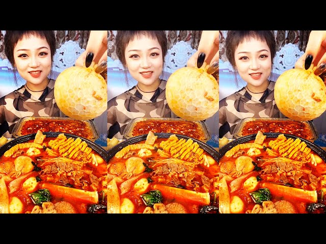 Mukbang Very Spicy food challenge / Chinese Eating Spicy food -tiktok eatingshow #2 #Shorts
