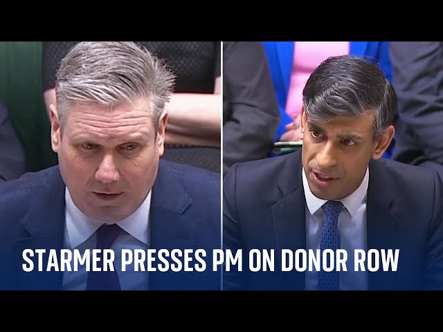 PMQs: Labour leader Keir Starmer questions PM Rishi Sunak on racism row