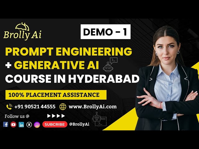 Generative Ai Training in Hyderabad Online Demo Class 1