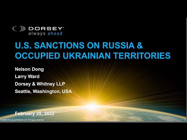 Understanding Evolving U.S. Sanctions on Russia