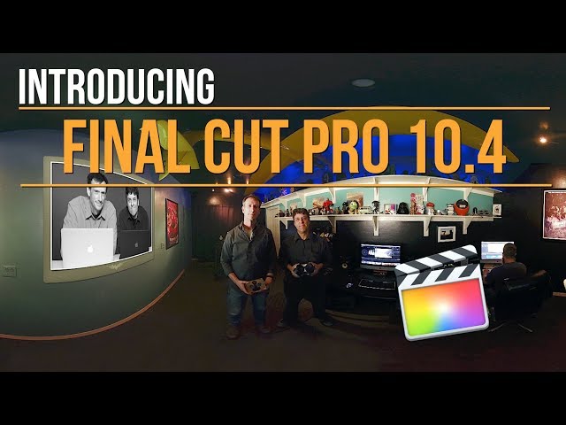 Final Cut Pro 10.4 - New Features Introduction