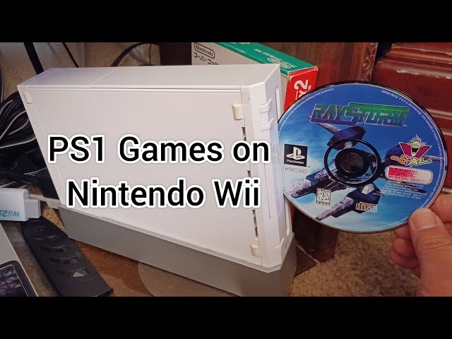 Playing PlayStation 1 games on a Wii in 2024 |  Joe's Retro World