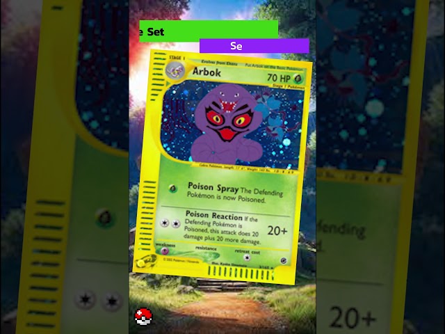 First 12 Arbok Cards Printed In The Pokemon TCG | PokedexWiki