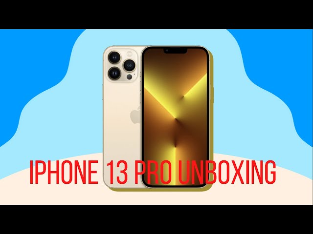 iPhone 13 Pro Unboxing | Gold Color | Apple |  2021 | iPhone Brand New Unboxing
