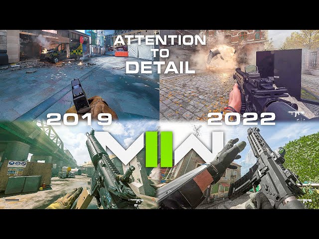 Modern Warfare 2 vs MW2019 - Attention to Detail Comparison