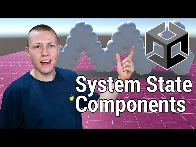 System State Components in Unity ECS - Unity DOTS Tutorial [ECS Ver. 0.17]