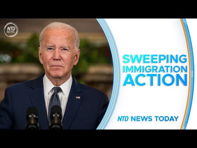Biden to Announce Sweeping Immigration Plan; 75 Million Americans Under Heat Advisories | NTD