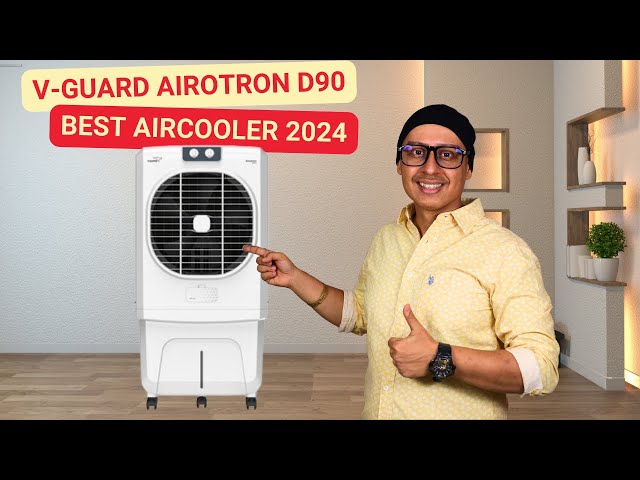 Best Air Cooler in India 2024 | V-GUARD AIROTRON D90H DESERT AIR COOLER | Best Air Cooler 2024