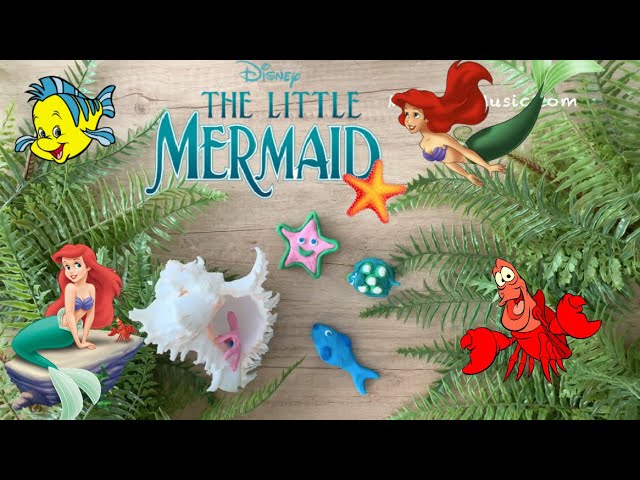 8 HOURS of Disney's Little Mermaid ♫ Claymation Lullabies for Babies (Under the Sea, Kiss the Girl)