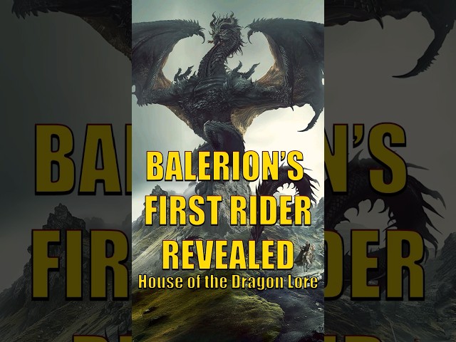 Balerion's First Rider Revealed House of the Dragon (seen in a book in the BTS Footage)