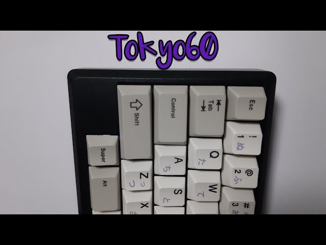 Drop Tokyo60 with Stock Cjs