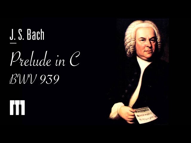 [Piano Tutorial] Bach Prelude in C major, BWV 939
