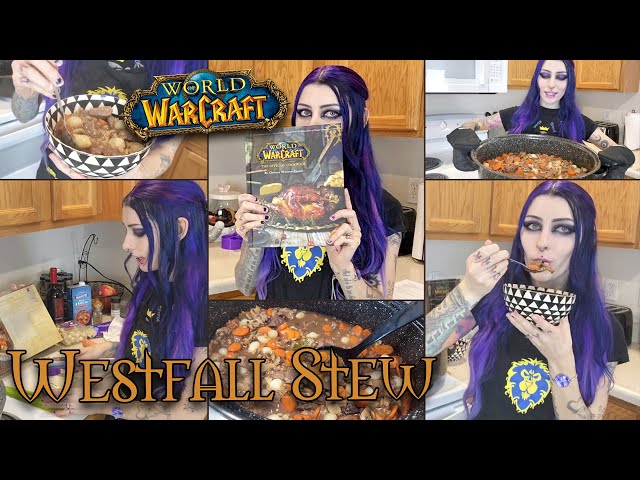 Making Westfall Stew from the World of Warcraft Cookbook!