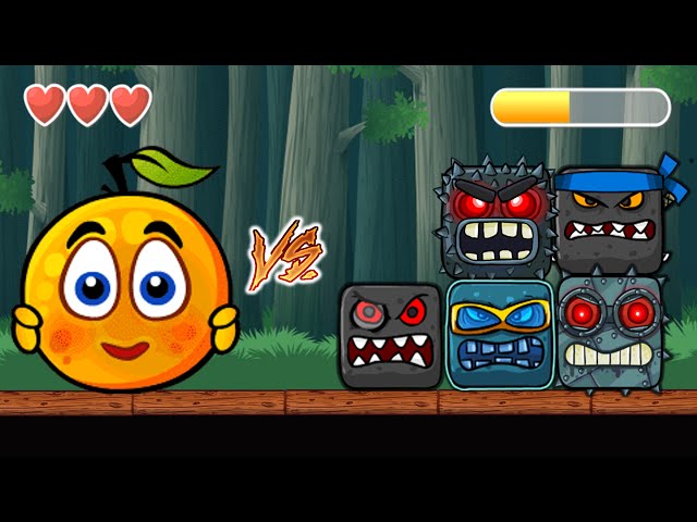 Cover Orange Ball - All Bosses - Classic - Time Attack - Boss FIght - Gameplay Volume 1,2,3,4,5