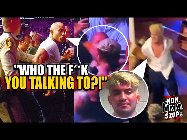 Dillon Danis SLAPPED by Khabib Manager Ali Abdelaziz at UFC 268 & BANNED from UFC for Life