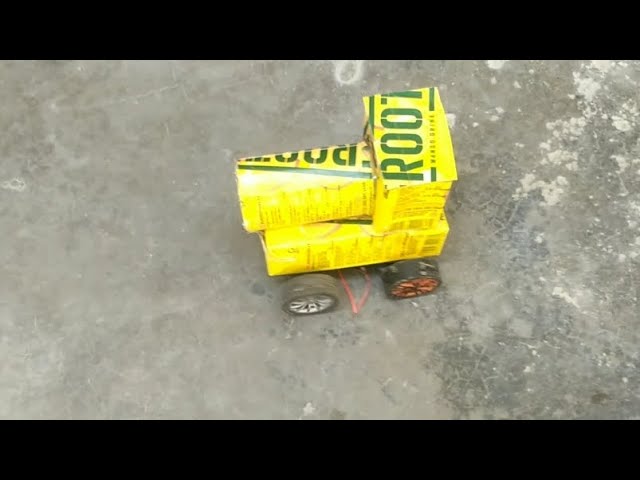 How to make RC train engine from frooti// Diy RC train #science #toy #experiment