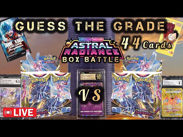 SWSH BOOSTER BOX BATTLE ! 44 CARD GRADE REVEAL ! LIVE GRADED CARD GIVEAWAYS ! OP-07 ! EB-01 !