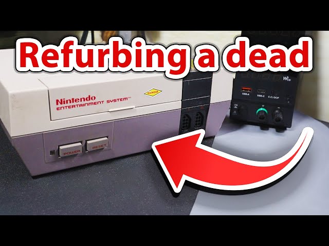 Reviving A Vintage Nes Console From The Grave!