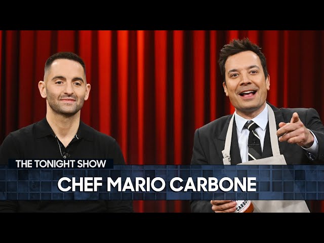 Chef Mario Carbone Makes Carbone’s Infamous Spicy Vodka Sauce | The Tonight Show
