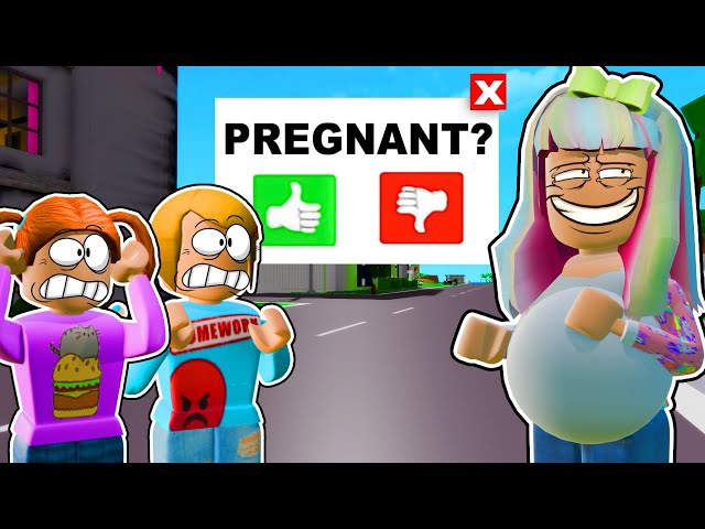 Roblox |  I Told Them I'm Pregnant But I'm Not! | Brookhaven