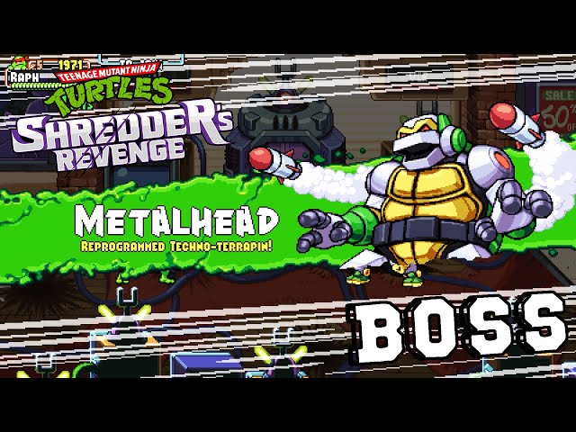 BEATING UP METALHEAD WITH EVERY CHARACTER | Teenage Mutant Ninja Turtles Shredder's Revenge