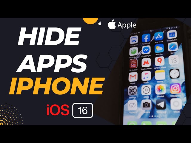 How to hide Apps on Iphone ( NO Jailbreak 2022)