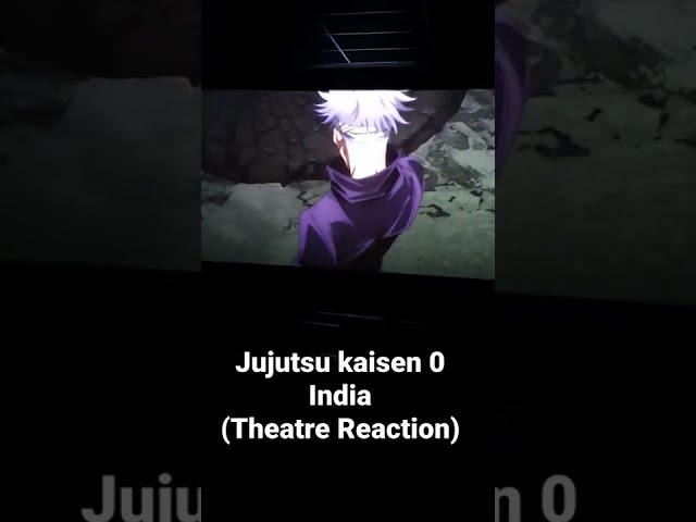 Jujutsu Kaisen 0 Movie India.. Theatre Reaction #Gojo #jujutsukaisen0movie #jujutsukaisen0india
