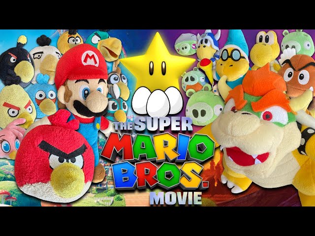 Angry Birds Plush - The Super Mario Bros Movie!