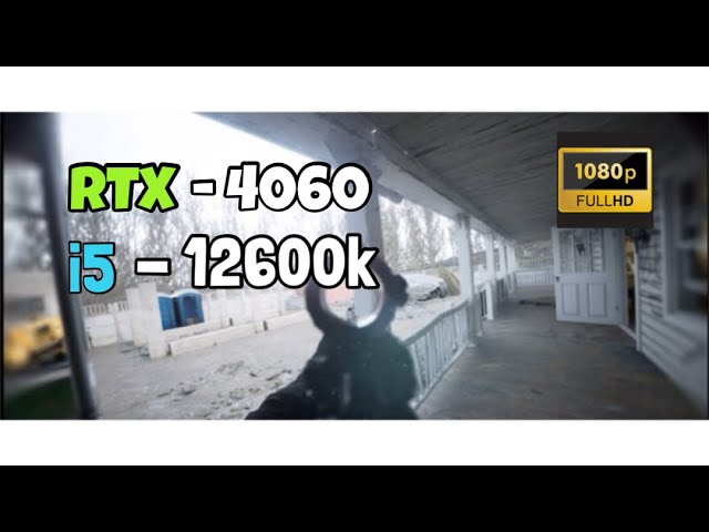 Bodycam (UE5) - RTX 4060 8Gb- MAX SETTINGS | 1080P